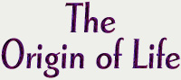 The Origin of Life