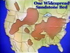 Widespread Sandstone Bed